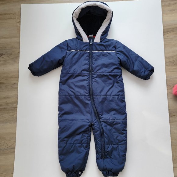AlpineTek baby snowsuit for 18m, Navy, good condition - Picture 1 of 10